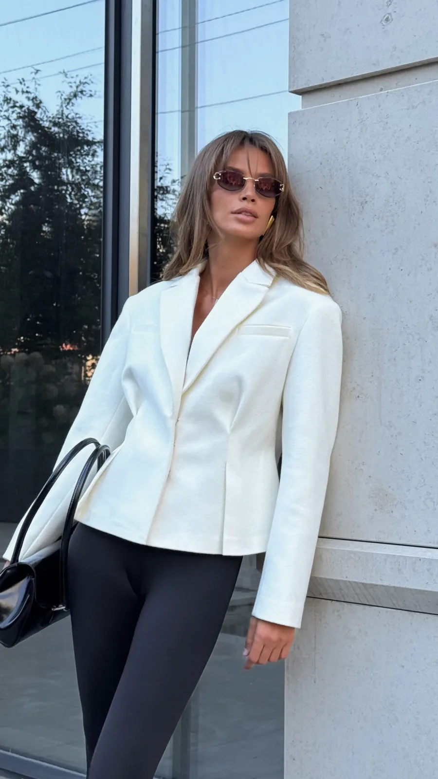 Blazer "Francesca" Bianco